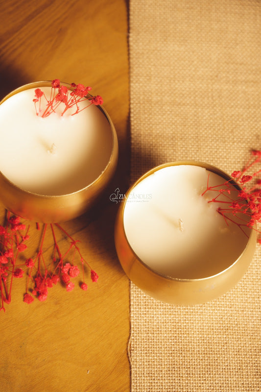 Urli Bowl Candle (Set of 2)