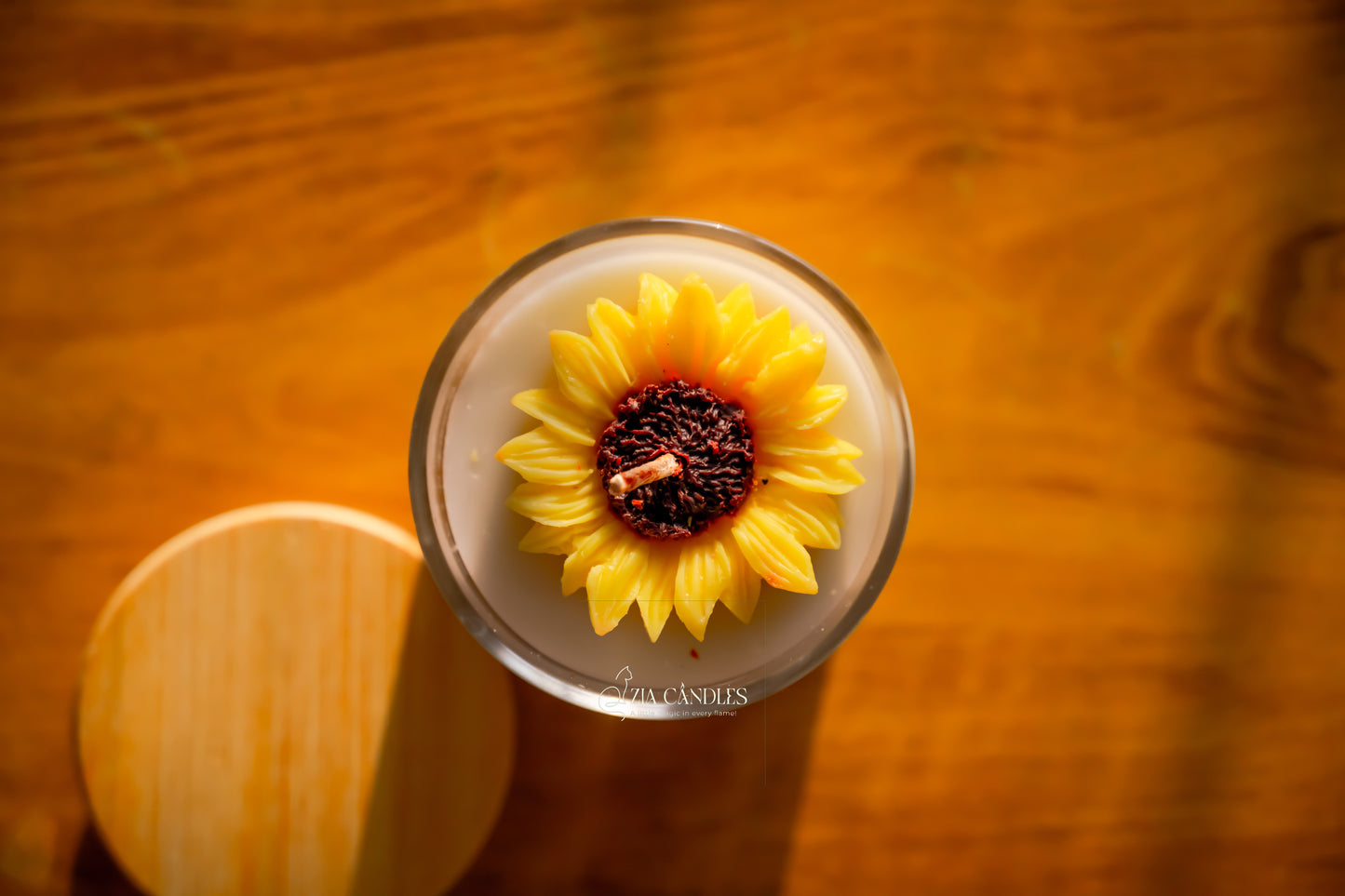 Sunflower Jar Candle