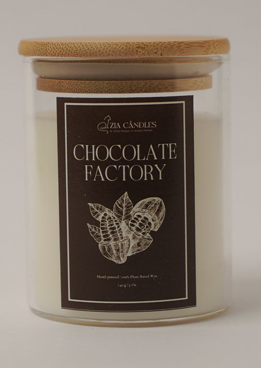 Chocolate Factory Scented Jar Candle