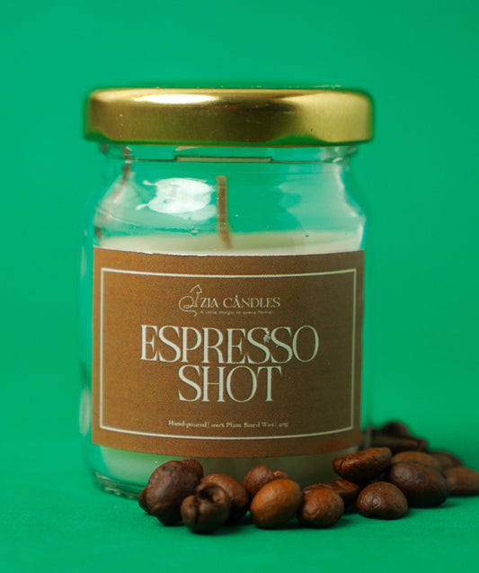 Espresso Shot Mini Scented Jar Candle