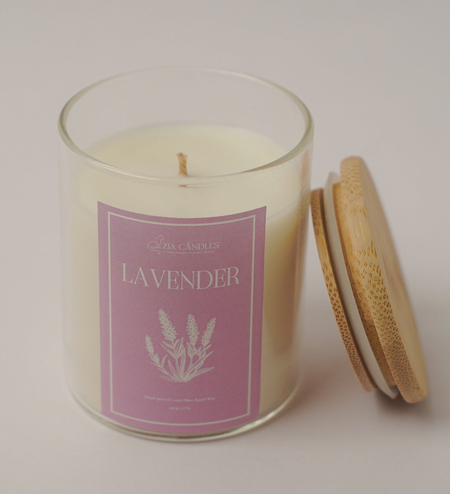 Lavender Scented Jar Candle