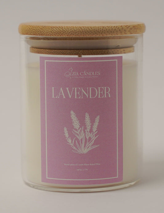 Lavender Scented Jar Candle