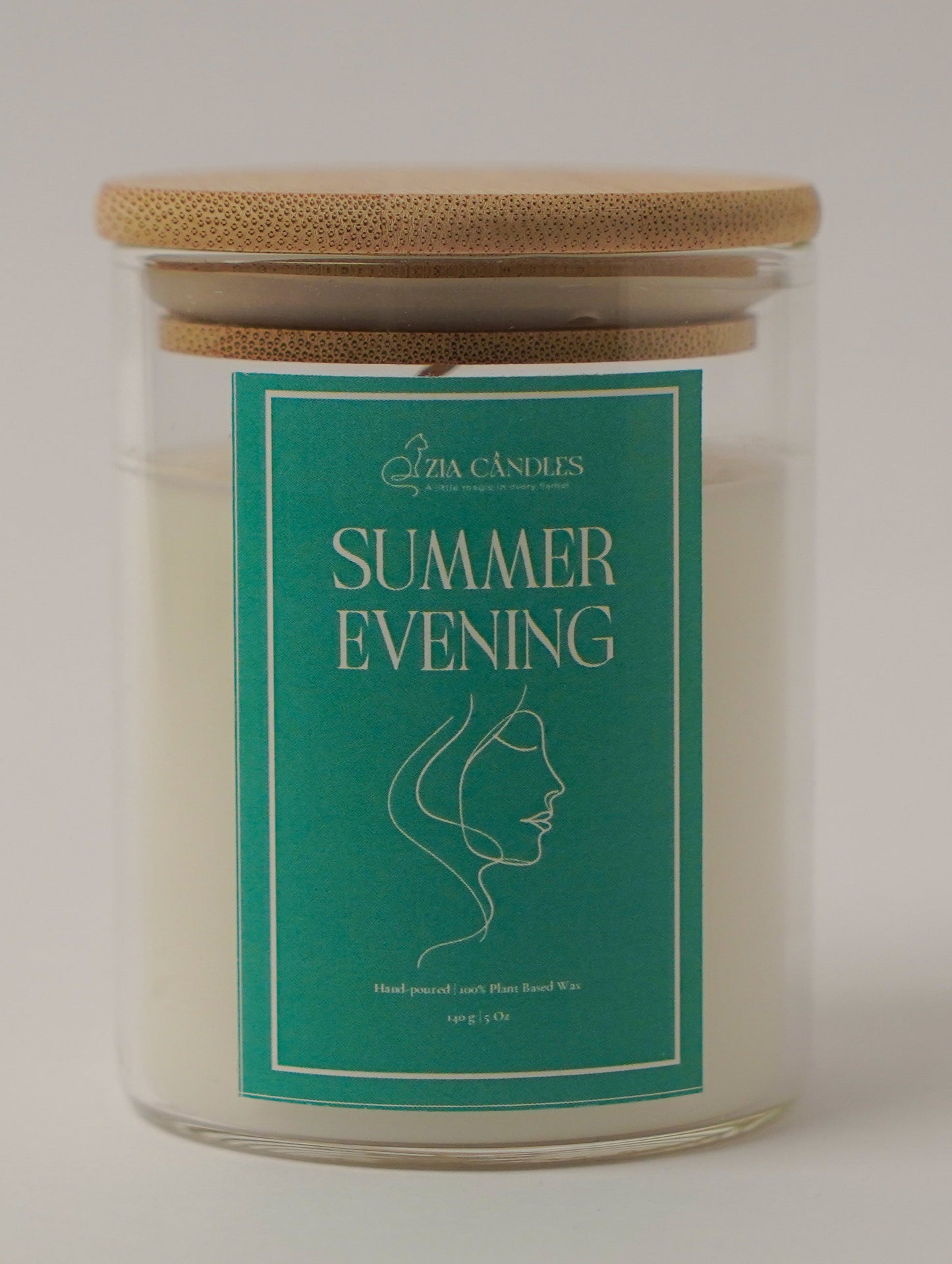 Summer Evening Scented Jar Candle
