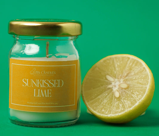 Sunkissed Lime Mini Scented Jar Candle