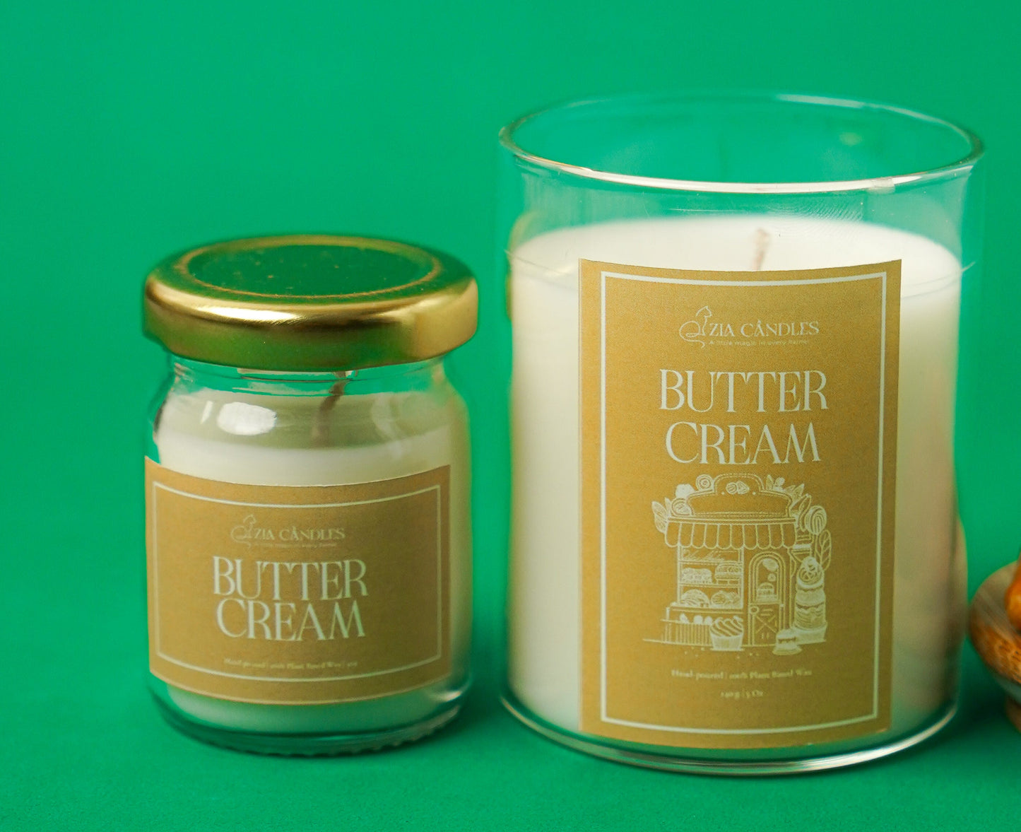 Buttercream Mini Scented Jar Candle