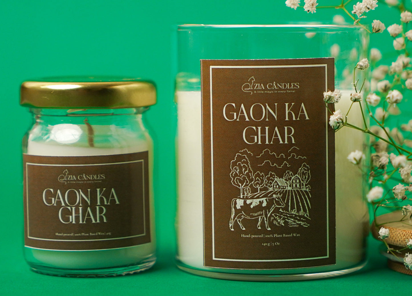 Gaon Ka Ghar Mini Scented Jar Candle