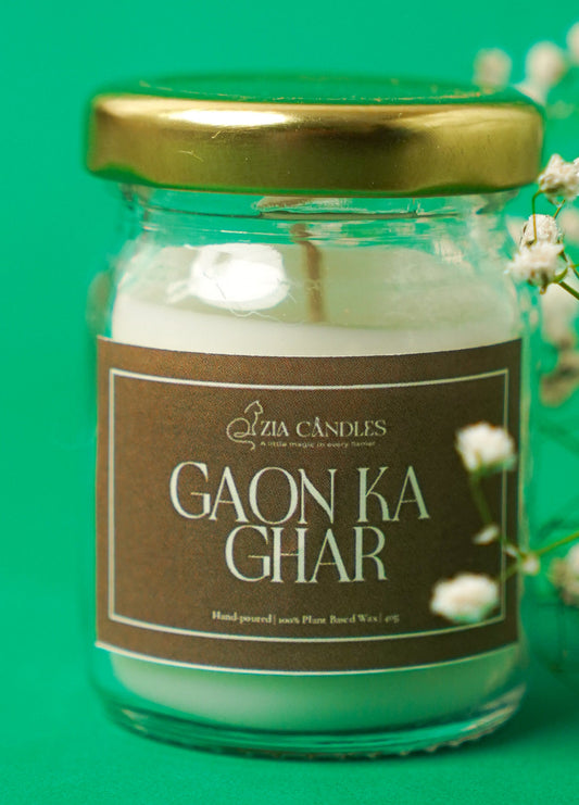 Gaon Ka Ghar Mini Scented Jar Candle