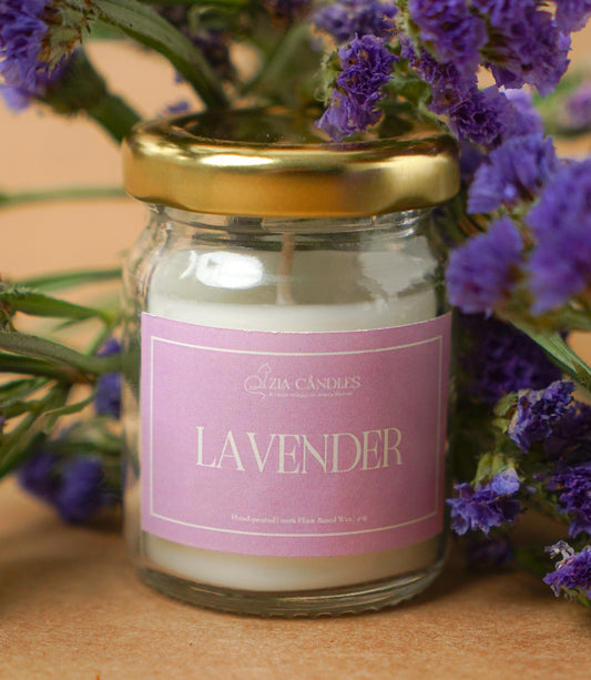 Lavender Mini Scented Jar Candle