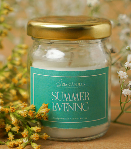 Summer Evening Mini Scented Jar Candle
