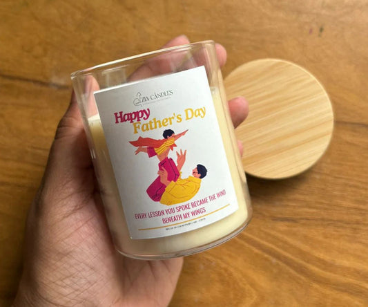 Personalized Father's Day Candle - Secret Message