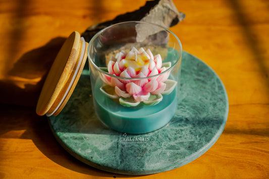 Padma Raag (Lotus Hue) Jar Scented Candle
