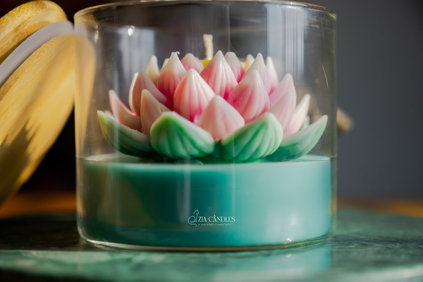 Padma Raag (Lotus Hue) Jar Scented Candle